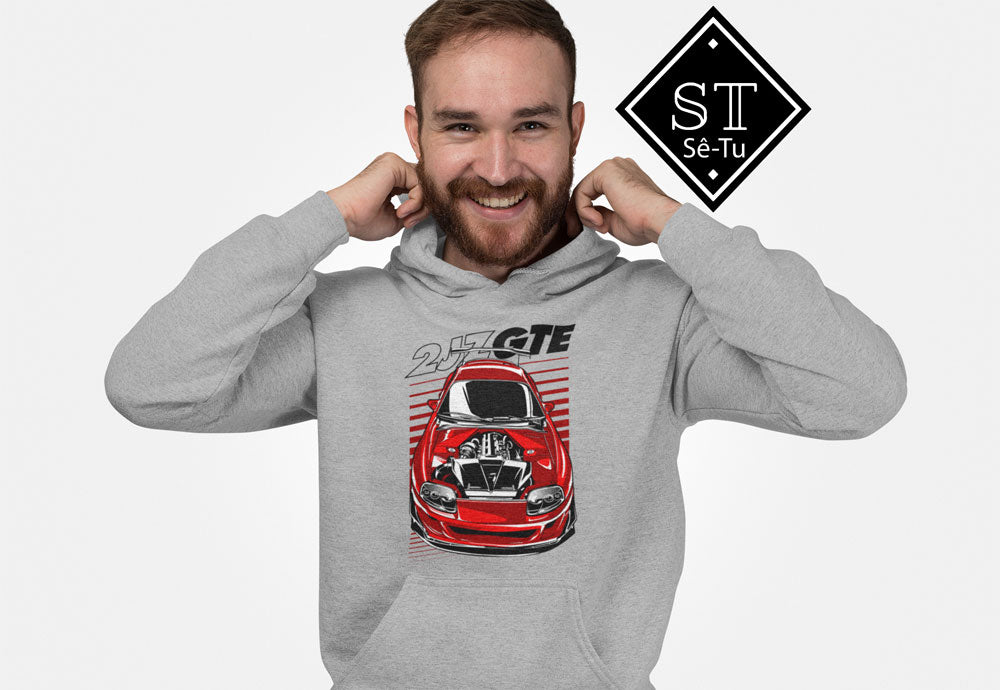 Hoddie 2JZ GTE - Sê-Tu